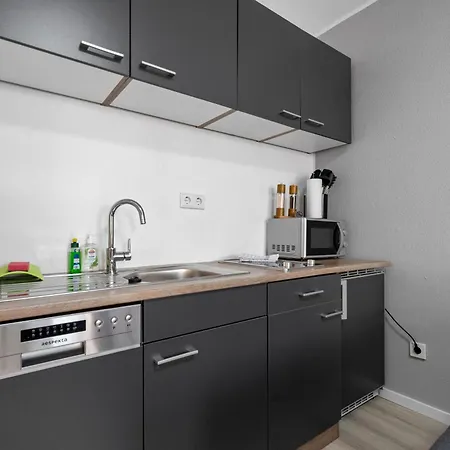Messe, Monteure, Budget - Einfache Komfortable 2 Personen Wohnung Duisburg Exterior foto