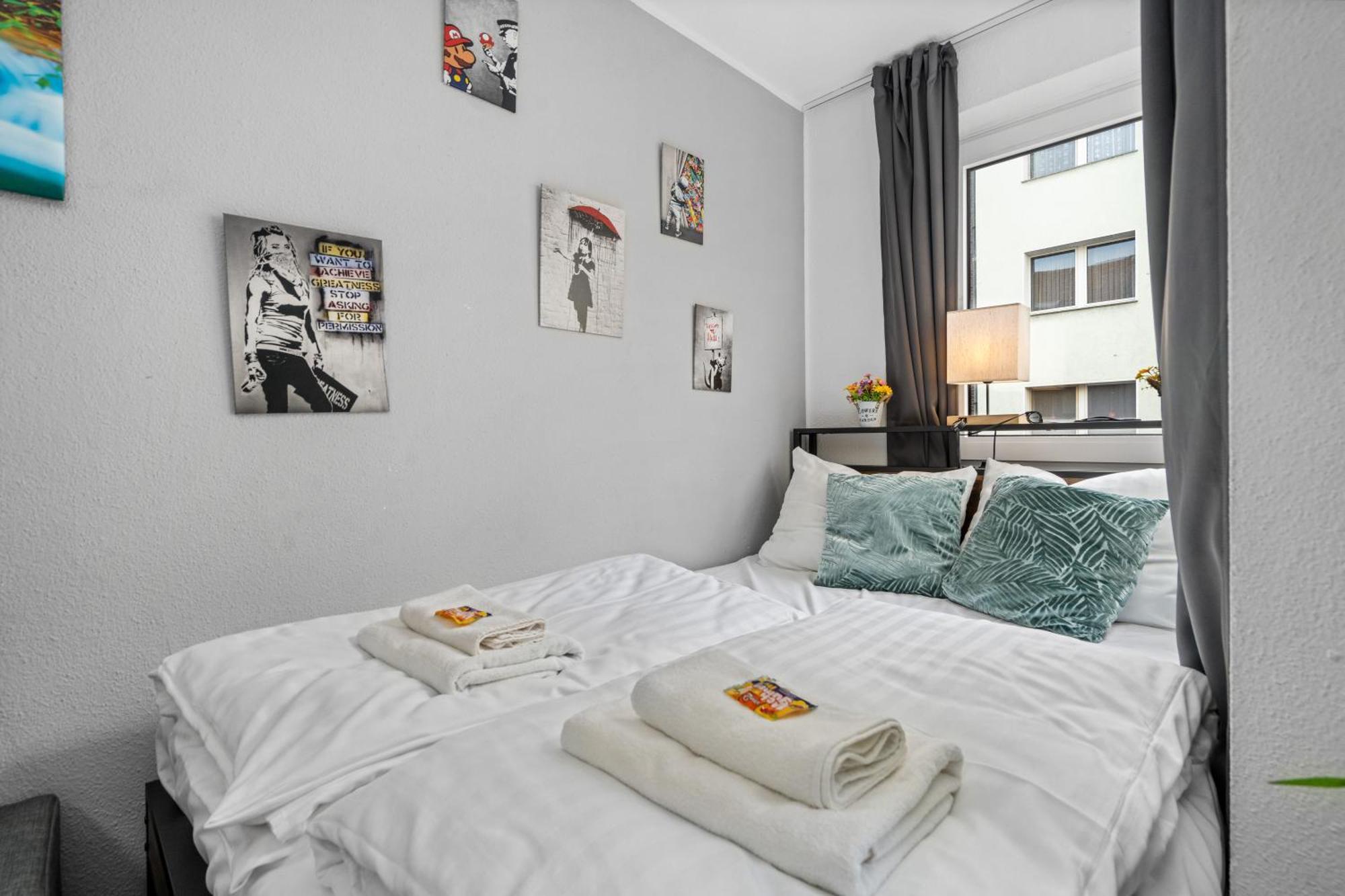 Apartment Messe, Monteure, Budget - Einfache Komfortable 2 Personen *